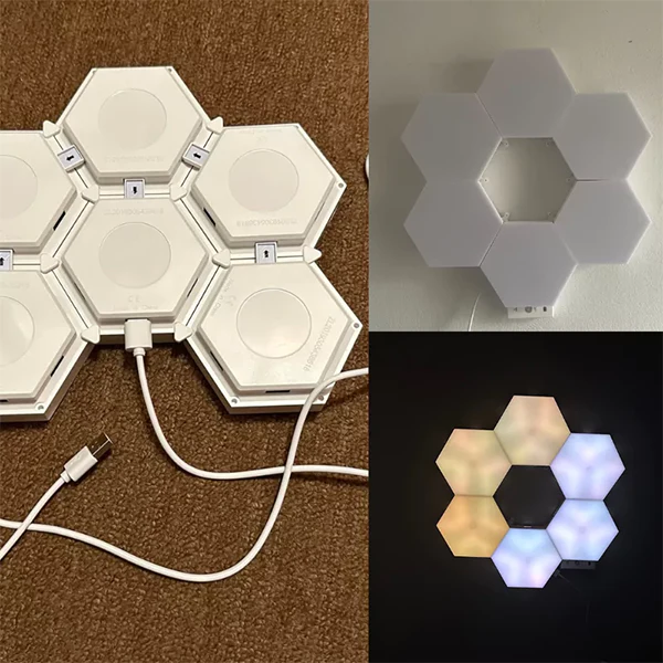 Smart Hexagon lights (6 pièces) Smart Hexagon lights (6 pièces)